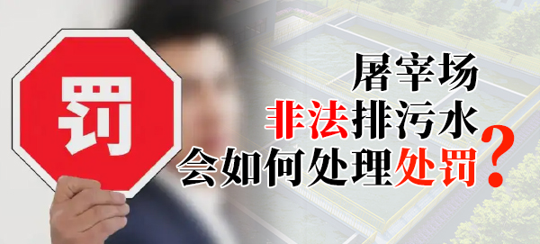 食品屠宰場(chǎng)非法排污水怎么處理呢？